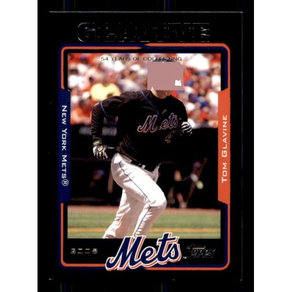 Tom Glavine Card 2005 Topps Black #13