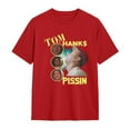 thumbnail image 1 of Tom Hanks Pissin T-Shirt Casual Tee Shirts For Men, 1 of 6