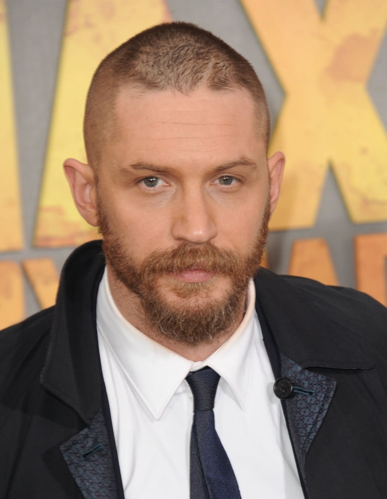 Tom Hardy At Arrivals For Mad Max Fury Road Premiere Canvas Art - (16 x 20)