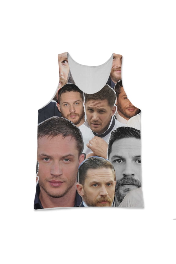 Tom Hardy Photo Collage Tank Top