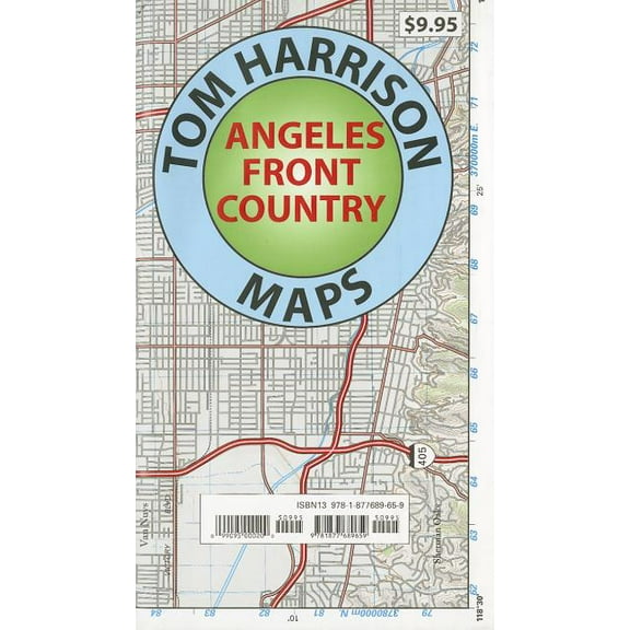 Tom Harrison Maps: Angeles Front Country (Other)