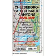 Tom Harrison Maps Cheeseboro-Palo Comado Canyons Trail Map, Paperback