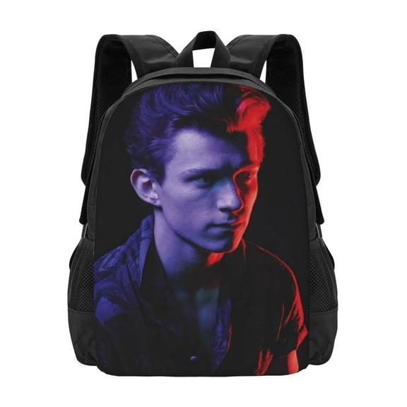 Tom Holland Backpack,3d Print Laptop Backpack Lightweight Casual Daypack Bookbag 16.5 In