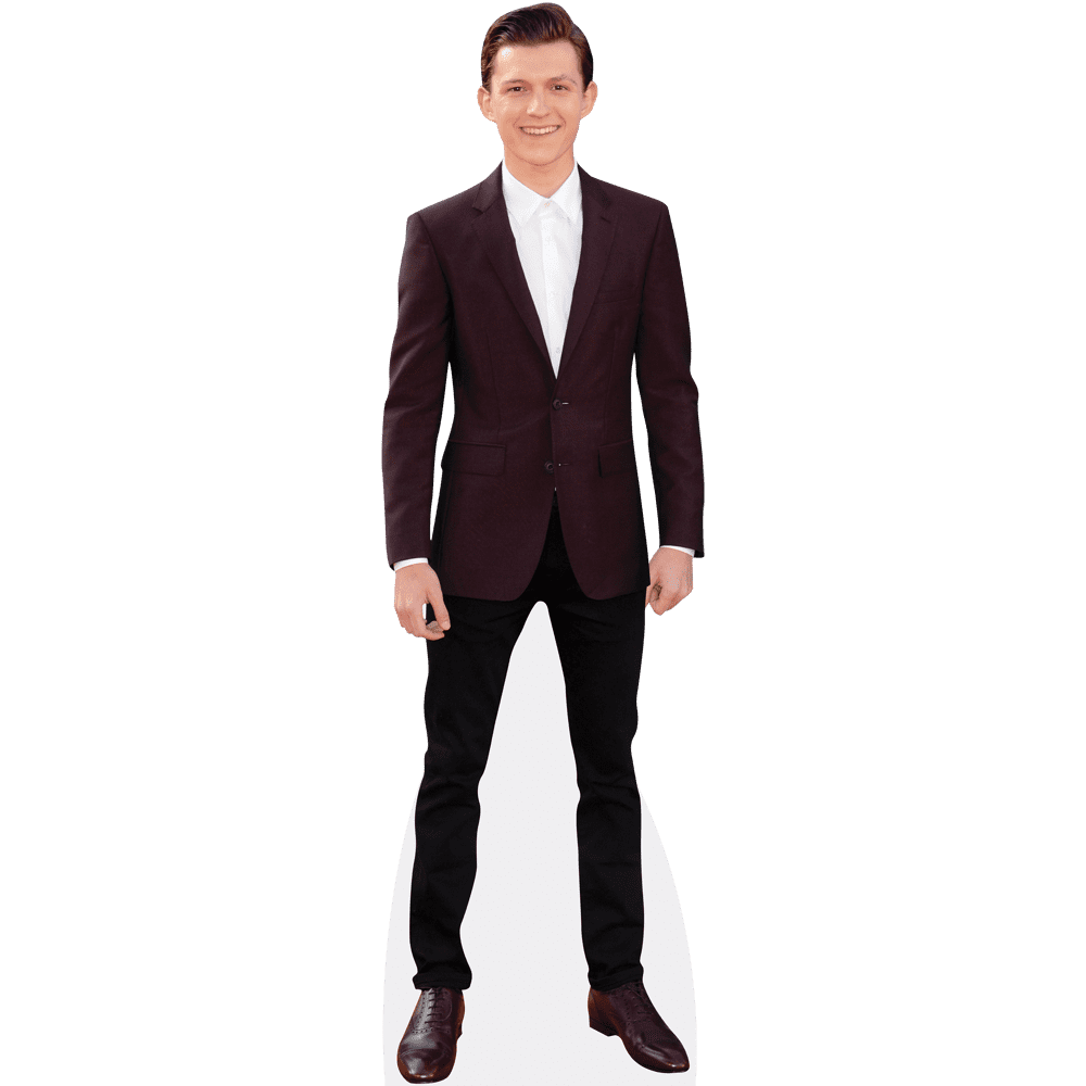 Tom Holland (Burgundy) Mini Cardboard Cutout Standee