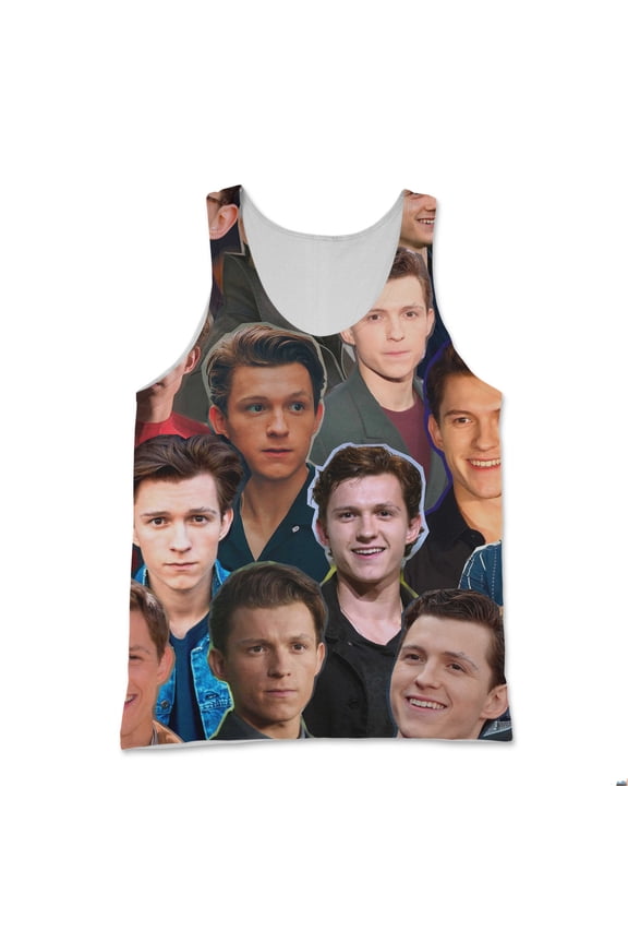 Tom Holland Photo Collage Tank Top