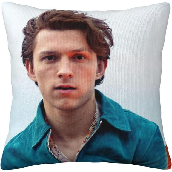 Tom Holland Pillow Covers 18 X 18 Inch Decorative Throw Cushion Cases Home for Furniture Bench Sofa