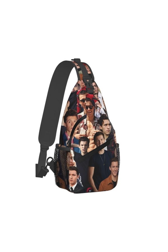 Tom Holland Sling Bag Crossbody Sling Backpack Chest Bag Daypack Purses Shoulder Bag For Women Men Travel Hiking