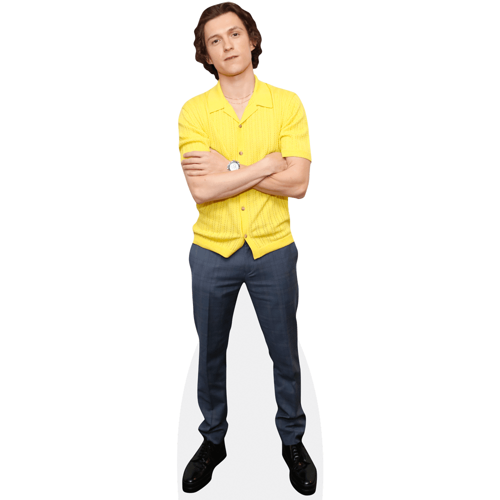Tom Holland (Yellow Shirt) Lifesize Cardboard Cutout Standee