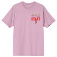 thumbnail image 1 of Tom & Jerry Love Key Crew Neck Short Sleeve Cradle Pink Women's T-shirt-Medium, 1 of 4