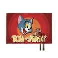 thumbnail image 1 of Tom And Jerry Place Mats, Decorative Placemats Set of 4 Washable Table Mats for Indoors & Outdoors Dining Table Setting Birthday Party Supplies, 12 X 18 Inch, 1 of 8