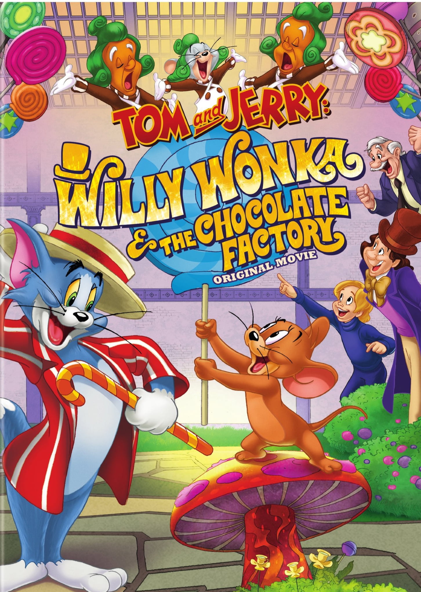 Tom & Jerry Willy Wonka and the Chocolate Factory DVD