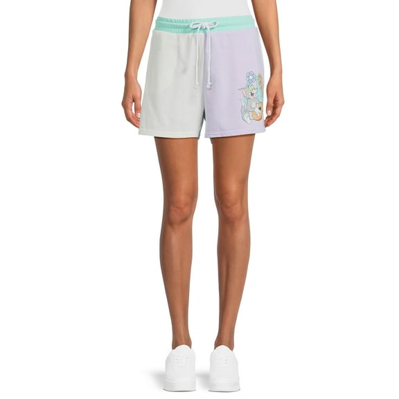Tom Jerry Women's Colorblock Basketball Short