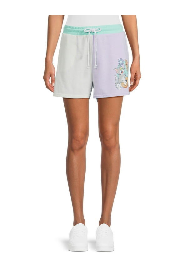 Tom Jerry Women's Colorblock Basketball Short