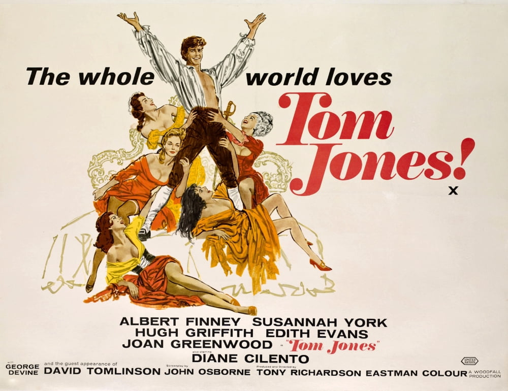 Tom Jones Canvas Art - (28 x 22)