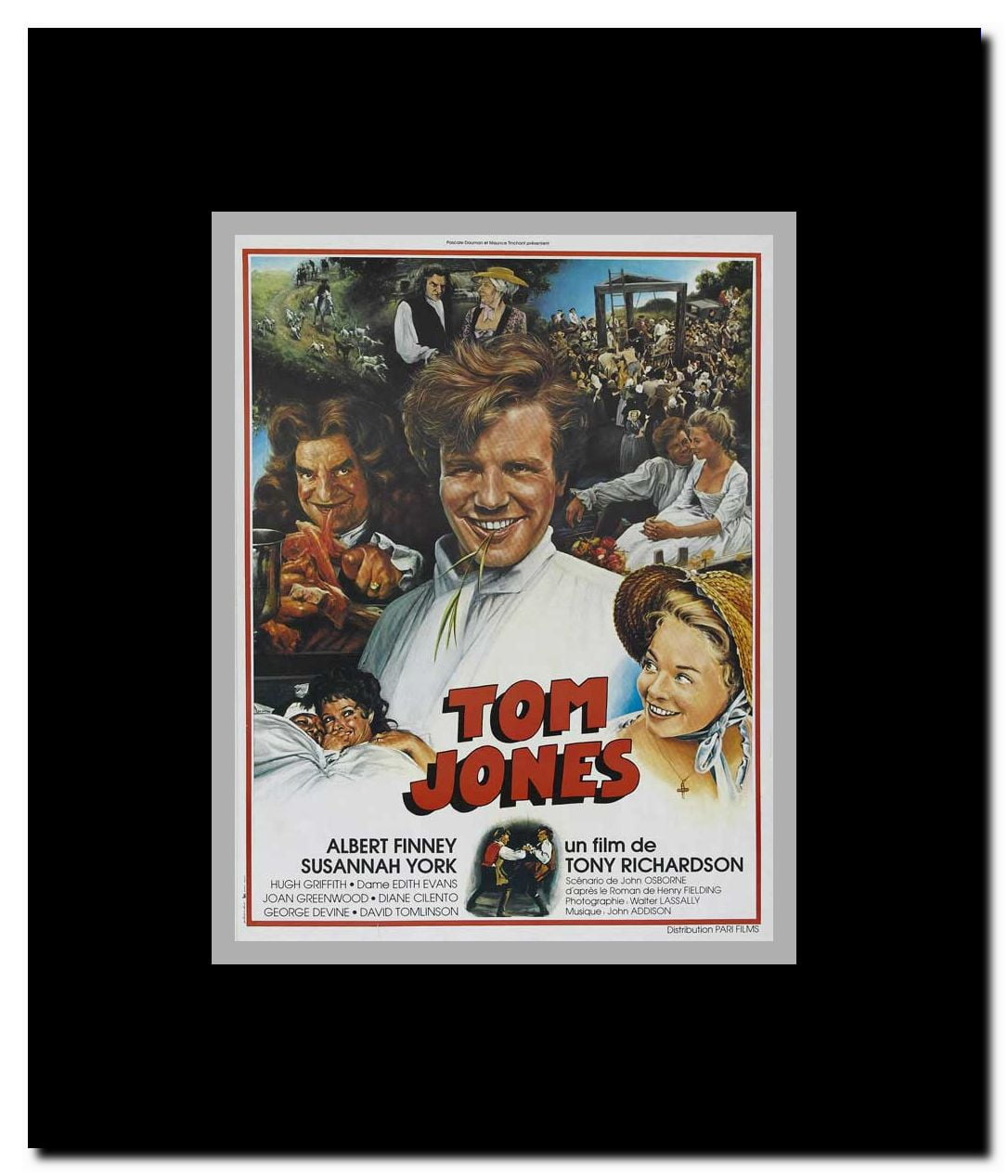 Tom Jones Framed Movie Poster