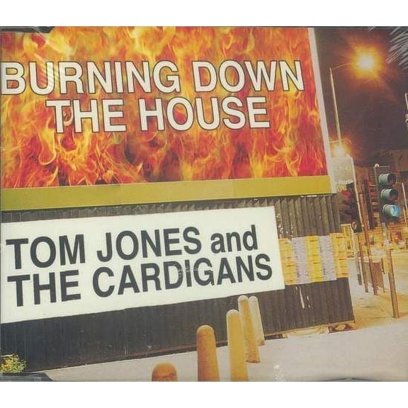 Tom Jones & The Cardigans - Burning Down The House - CD Maxi Single