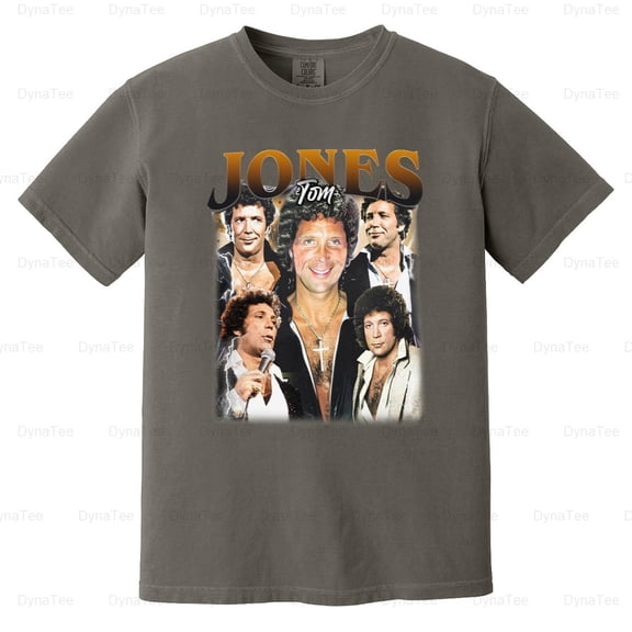 Tom Jones, Vintage, Music, Star, Graphic, Gift, Tee, Fans, Singer, Welsh Comfort Color T-Shirt V40800 Unisex, up to 4XL