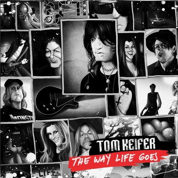 Tom Keifer - THE Way Life Goes - RED/BLACK/WHITE SPLATTER - Music & Performance - Vinyl