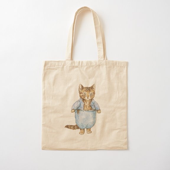 Tom Kitten Cotton Tote Bag Canvas Tote Bag, Family Gift For Mother, Her