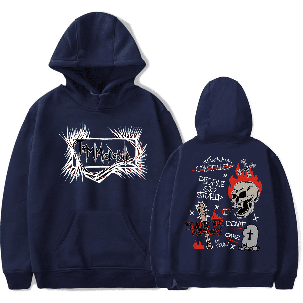 BRANII Tom Macdonald Hoodie - Men's & Women's Loose Fit Pullover Sweatshirt With Drawstring Hood - View #8