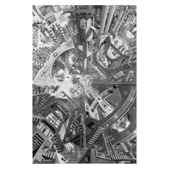 Tom Masse / Atrium The Atrium Poster - 22 x 34 inches
