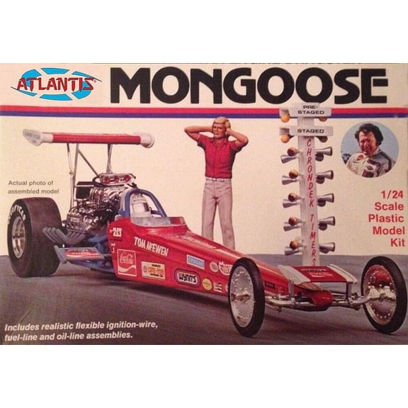 ATLANTIS TOY & HOBBY INC. Tom McEwen Rear Engine Dragster AANM7529 Plastic Models Other Misc