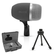 Tom Mic 1Piece Wired Cardioid Bass Drum Microphone Kit High SPL Instrument Microfono w XLR Connection- Tom XP