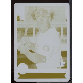 Tom Murphy Card 2016 Topps Archives Printing Plates Yellow #174