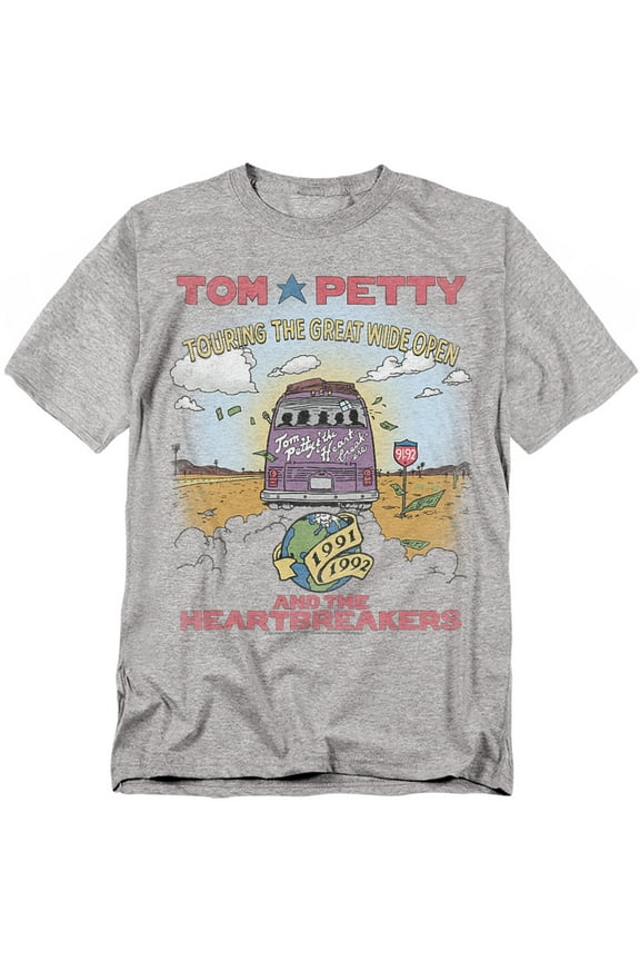 And The Heartbreakers T-Shirt The Great Wipe Open Unisex Graphic Tee for Men & Women