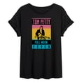 thumbnail image 1 of Tom Petty - Full Moon Fever - Juniors Oversized Graphic T-Shirt, 1 of 4
