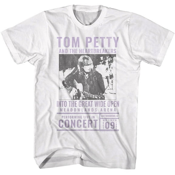Tom Petty - Into The Great Wide Open - American Classics - White Adult Short Sleeve T-Shirt