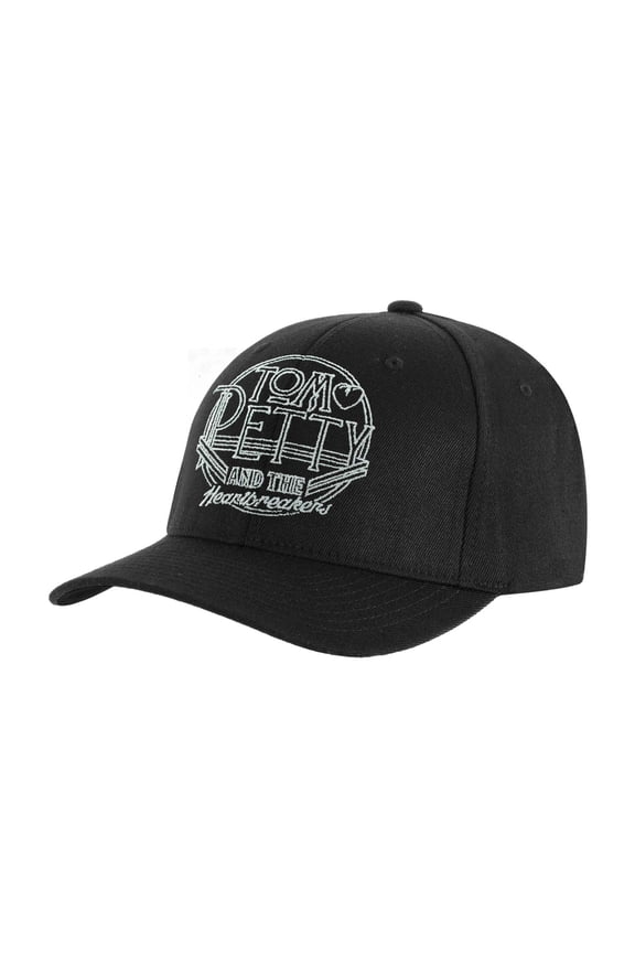 Men's Circle Logo Hat Adjustable Black