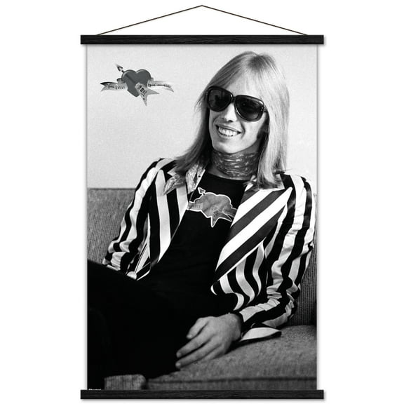 Tom Petty & The Heartbreakers - Sunglasses Wall Poster with Magnetic Frame, 22.375" x 34"
