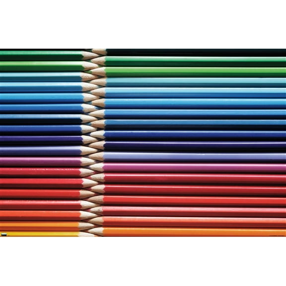 Tom Quartermaine - Colored Pencils Wall Poster, 22.375" x 34"