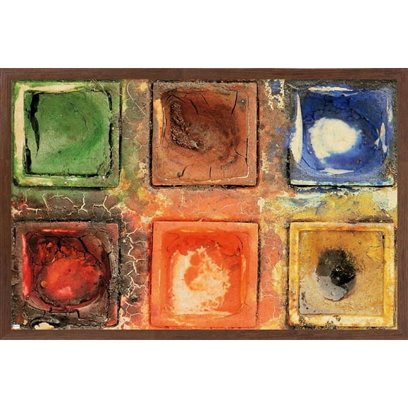 Tom Quartermaine - Lovely Old Paints Wall Poster, 22.375" x 34", Framed