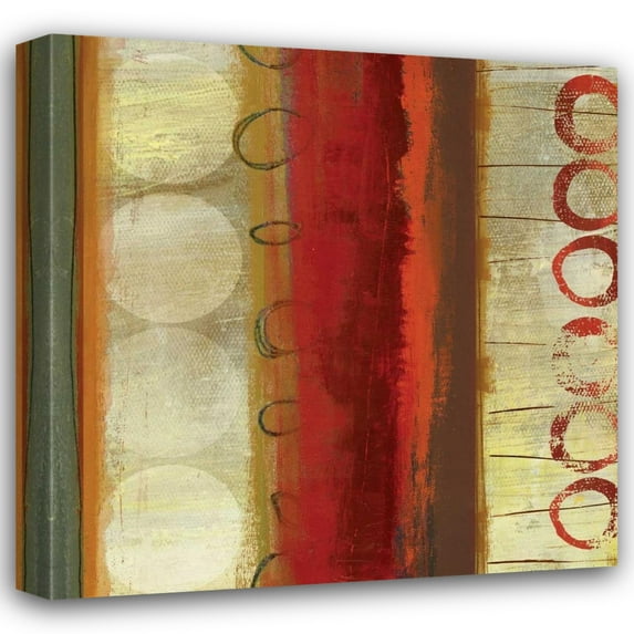 Tom Reeves 20x20 Gallery Wrapped Canvas Wall Art Titled - Oasis Circles II