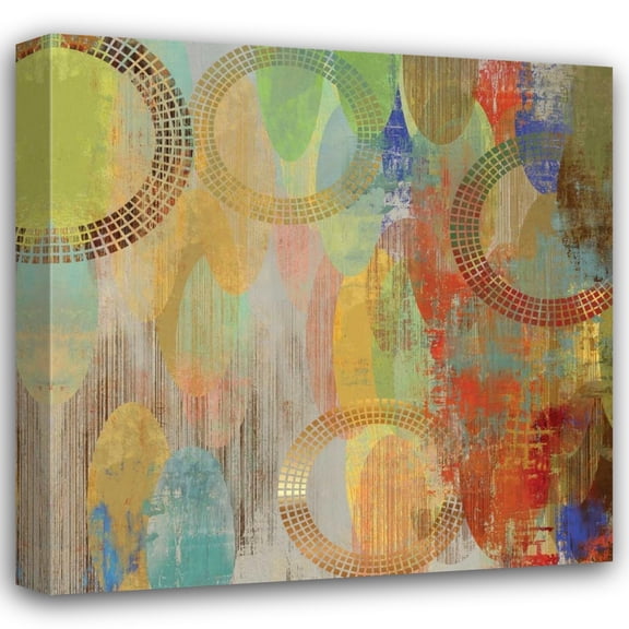 Tom Reeves 20x20 Gallery Wrapped Canvas Wall Art Titled - Side by Side II