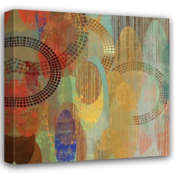 Tom Reeves 20x20 Gallery Wrapped Canvas Wall Art Titled - Side by Side I