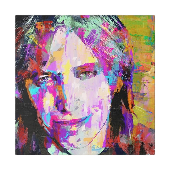 Tom Reimagined Canvas Wall Art - Warhol Style Pop Art