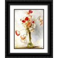 thumbnail image 1 of Tom Roberts 2x Matted 20x24 Black Ornate Framed Art Print 'Poppies ', 1 of 2
