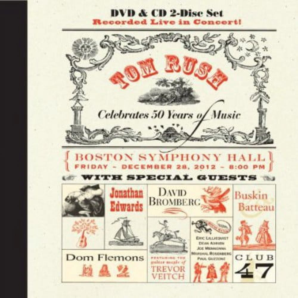 Tom Rush - Celebrates 50 Years of Music - Music & Performance - CD ...