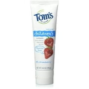 Tom'S Of Maine Children'S Natural Toothpaste Silly Strawberry 4.2 Oz
