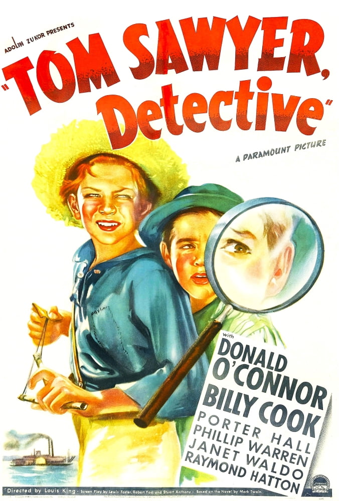 Tom Sawyer Detective U Canvas Art - (11 x 17)