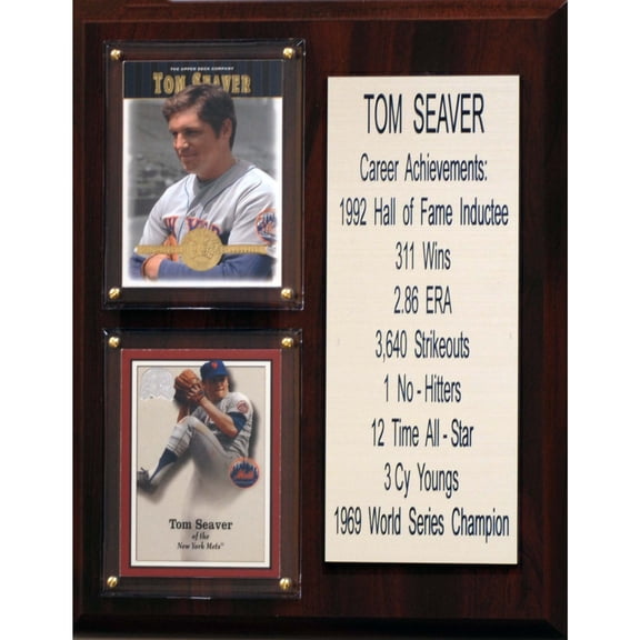Tom Seaver Mets 8'' x 10'' Plaque