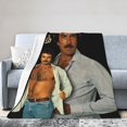 thumbnail image 1 of Tom Selleck Blanket Ultra-Soft Micro Fleece Blanket Warm Cozy Plush Bed Blanket Lightweight Sofa Throw Blanket, 1 of 1