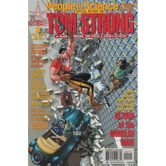 Tom Strong #2 VF ; America's Best Comic Book