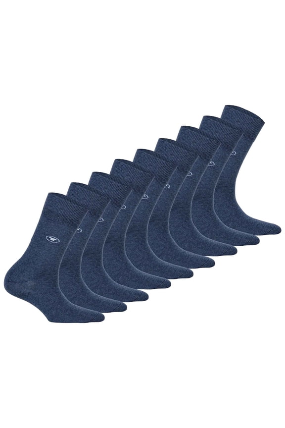 3-Pack Women's Socks - Basic, Unicoloured Blue 35-38 (Uk 2,5-5)