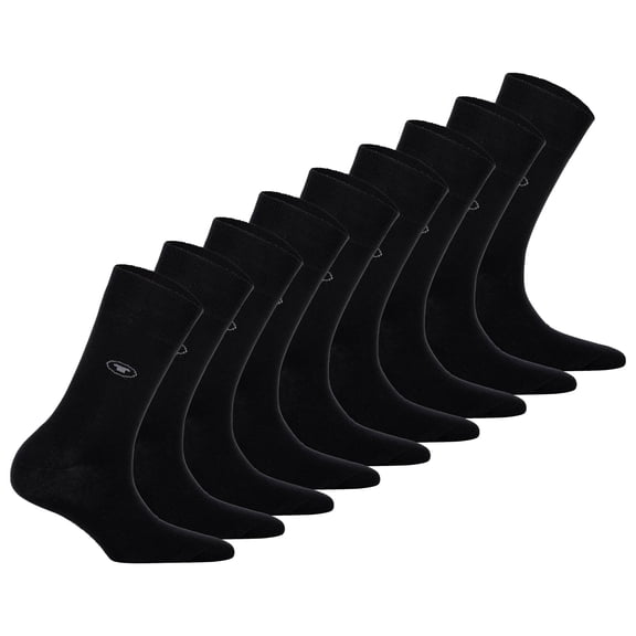 Tom Tailor 3-Pack Women's Socks - Basic, Unicoloured Dark Gray 35-38 (Uk 2,5-5)