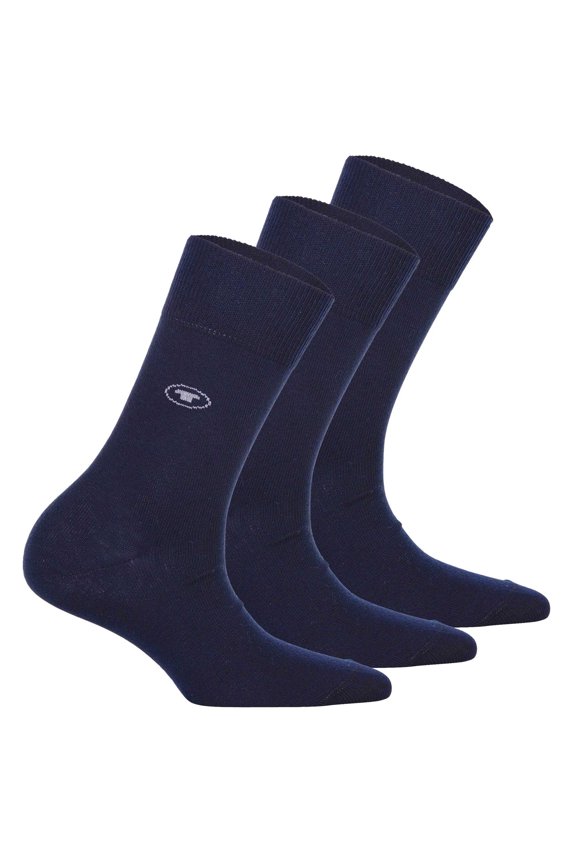 3-Pack Women's Socks - Basic, Unicoloured Navy 39-42 (Uk 5,5-8)