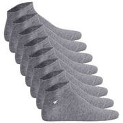Tom Tailor 4-Pack Unisex Socks - Basic, Sneaker Socks, Unicoloured Gray 35-38